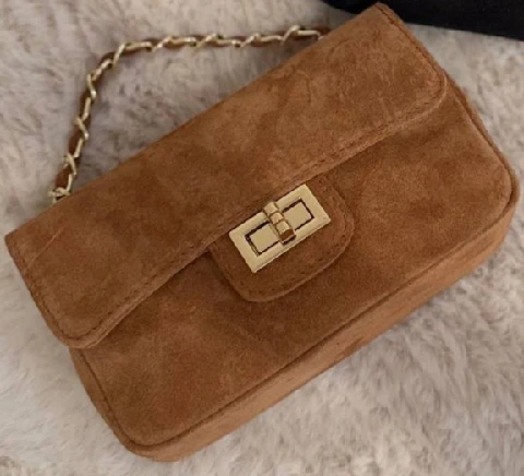 Zamšādas crossbody soma 80294