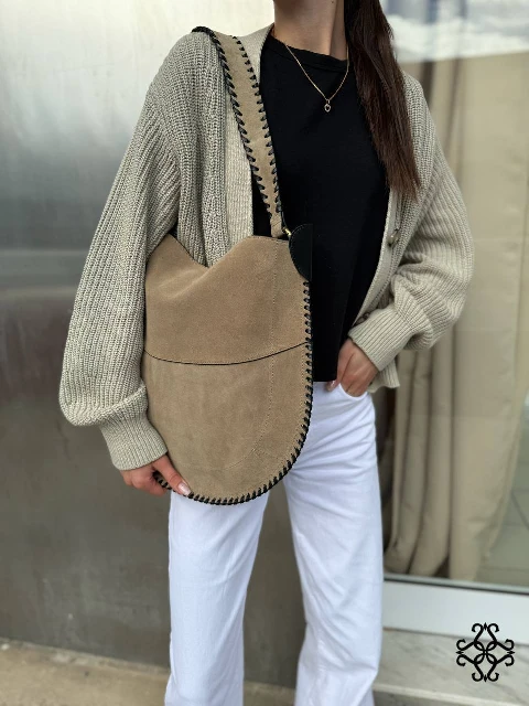 Zamšadas pleca soma 8093