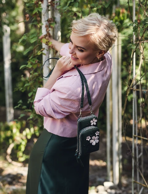 Crossbody, wallet, phone bag Daisy Glow