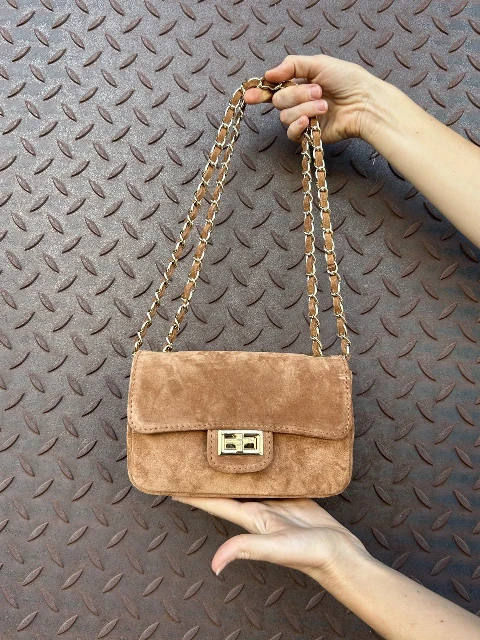 Zamšādas crossbody soma 80284