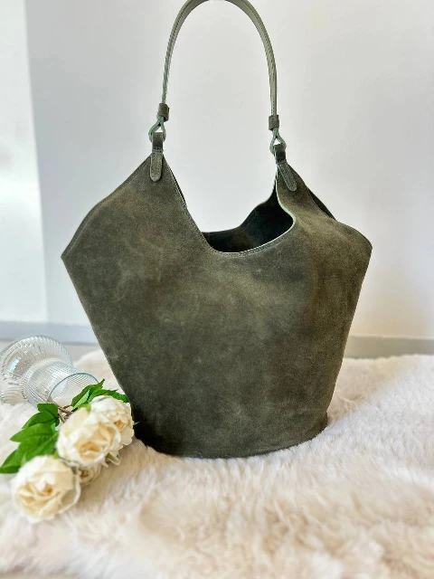 Zamšādas pleca soma 8014345